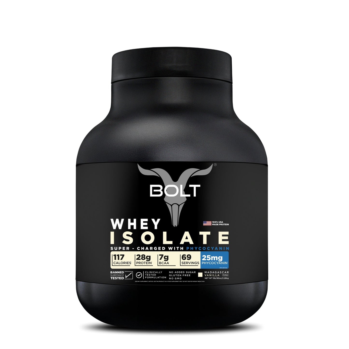 madagascar vanilla, whey isolate protein