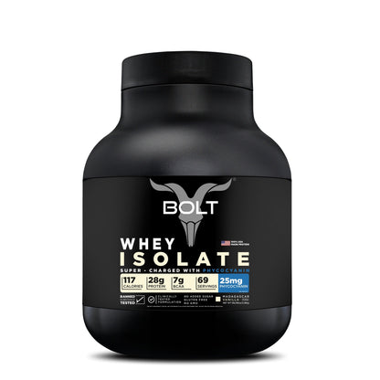 madagascar vanilla, whey isolate protein
