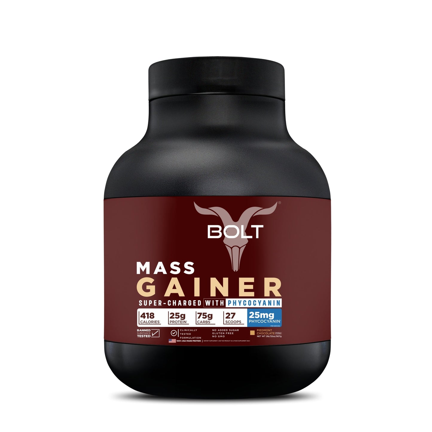 Piedmont Chocolate, mass gainer supplement