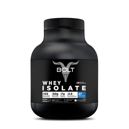 Unflavoured, whey isolate protein powder