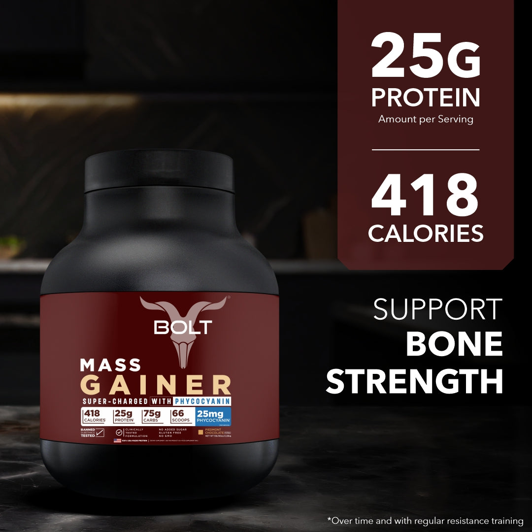Mass gainer, support bone strength