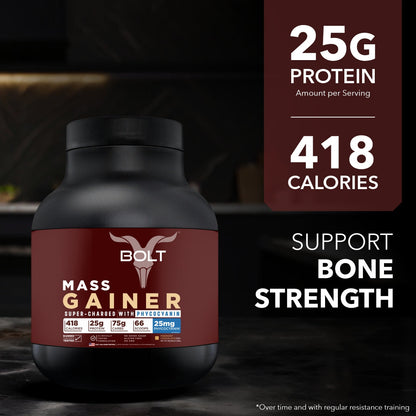 Mass gainer, support bone strength