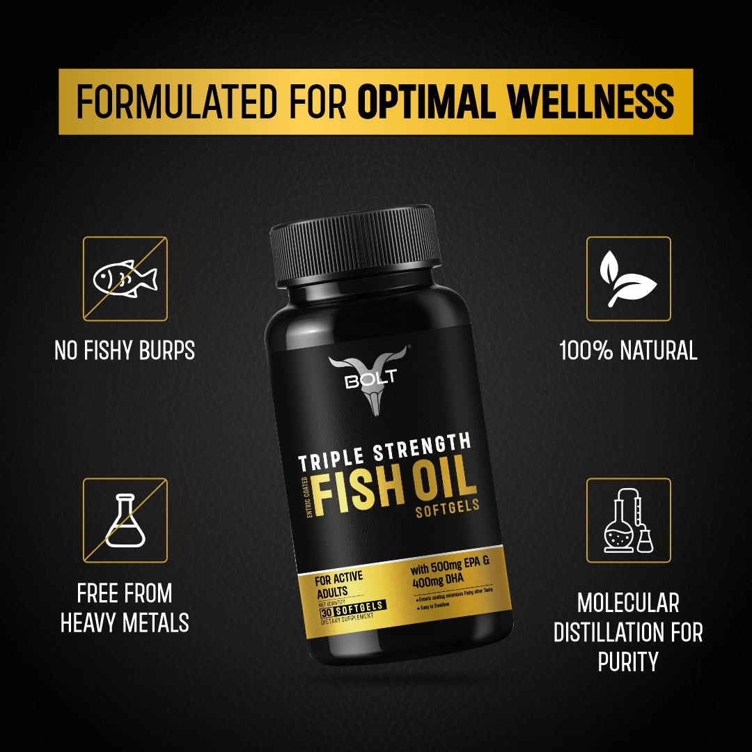 Fish oil with omega 3