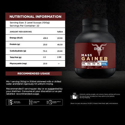 Mass & weight gainer