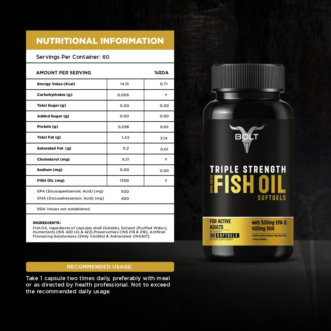 fish oil capsules