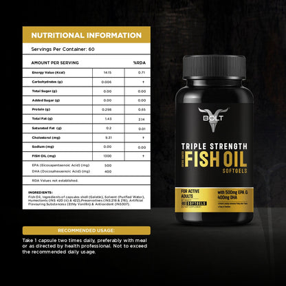 fish oil capsules
