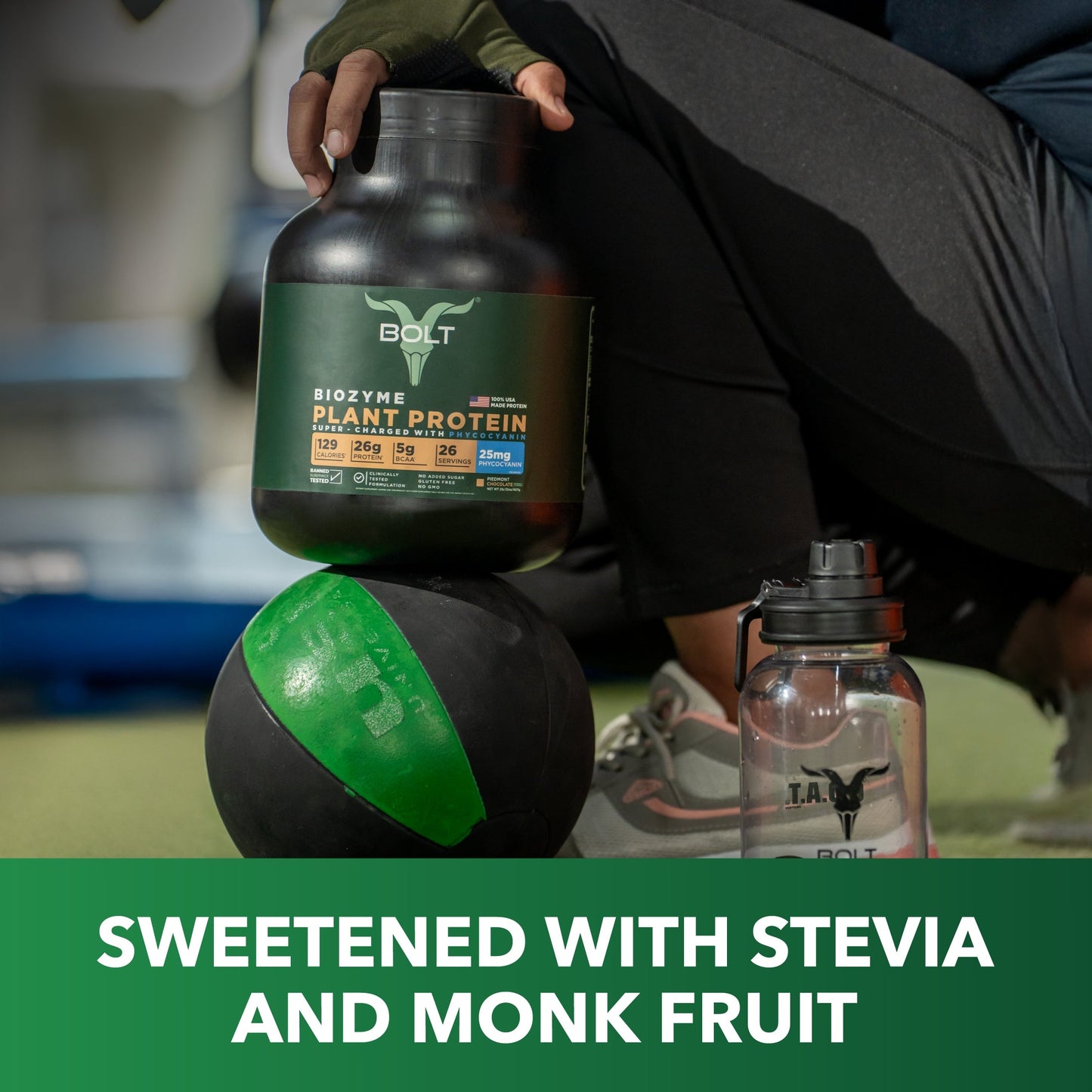 Piedmont Chocolate, plant protein powder