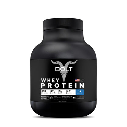 Bolt Whey Protein Powder | With Superfood PHYCOCYANIN | USA Formulation & Origin